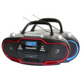 SuperSonic Portable MP3/CD Player w/ USB/Aux Inputs & AM/FM Radio